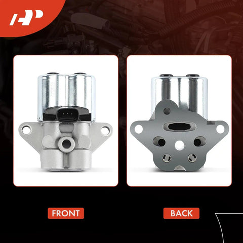 Front and back view of Engine Variable Valve Timing Solenoid For Chevy Impala And Malibu 2014 2015 2.5L L4 VVT Solenoid Replacement