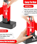Battery Adapter For Milwaukee 12V Batteries With 14 Gauge Wire Terminals And Fuse Protection installation steps.