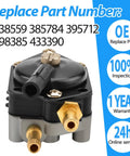 Outboard Fuel Pump Fits 25 35 50 65 70 75 85 88 90 100 HP And 105 115 125 135 140 HP Engines Replaces 385784 395712 398385 433390