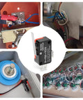 Built Tough 20Pcs 15A 125 250VAC Straight Hinge Lever Arm Micro Switch 1NO 1NC Limit Switch in industrial setup