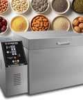 Top Shelf Electric Coffee And Nut Roaster Machine With Adjustable Temperature Control And Built In Timer For Dope Home Roasting That Nails The Perfect Batch Every Single Time, featuring stainless steel finish and control panel.