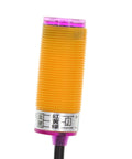 Infrared Obstacle Avoidance Sensor E18 D50NK 5V Photoelectric Switch compact cylindrical design with yellow casing