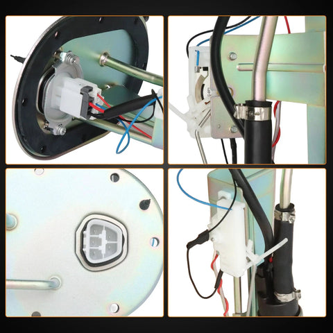 Toyota Tacoma Fuel Pump Assembly For 1995 To 2000 4WD Fits Base DLX SR5 Limited Pre Runner V6 3.4L And 2.4L And 2.7L Gas Sending Unit SP9002H