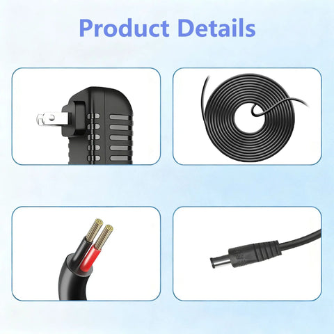 9V DC Power Cord For Alesis Electronic Drum Modules Compatible With Command Mesh Kit DM10 Nitro Debut Kit 110 To 240V
