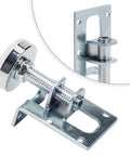 Heavy Duty Adjustable Furniture Leveling Feet For Uneven Floors Made Of Rustproof Cold Rolled Steel With Free Foot Design For Quick Stabilization Easy Tighten Or Loosen Keeps Tables Couches And Cabinets Rock Solid On Uneven Floors, chrome adjustable leveling foot bracket