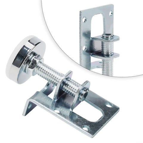 Heavy Duty Adjustable Furniture Leveling Feet For Uneven Floors Made Of Rustproof Cold Rolled Steel With Free Foot Design For Quick Stabilization Easy Tighten Or Loosen Keeps Tables Couches And Cabinets Rock Solid On Uneven Floors, chrome adjustable leveling foot bracket