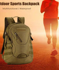 Lightweight Hiking Daypack With Tear Resistant Waterproof Nylon, adjustable chest strap, side pockets, durable bottom panel.