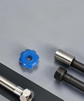 Gas Cylinder Valve Handles Set Of 4 Anti Slip Aluminum Alloy Hexagonal Industrial Hand Wheels For Emergency Valve Opening