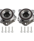2 Pack Front Preloaded Wheel Hub Bearing Assembly For Audi A4 A5 A6 A7 Q5 Q7 RS5 S5 SQ5 Allroad Quattro 2017 To 2022 Compatible Replace WA513433