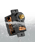 2 Pack 5G Micro Digital Servo with Metal Gears Coreless Motor for 1 28 Scale RC Cars in water splash