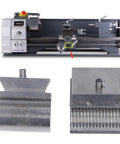 TR16x2.5mm Metric Split Nut And Lathe Half Nut Kit For Mini Bench Lathes displayed on a lathe with precision engineering parts.