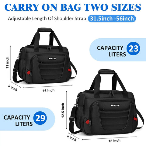 Carry On Duffel Bag: Lightweight & Durable Travel ✓