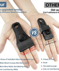 Heavy Duty Lock Grip Tarp Clips Hold Like Crazy With Rock Solid Non Slip Jaw Plus One Hundred Nylon Strap Ties For Securing Tarps Awnings Canopies And Outdoor Shelter Kit Complete Bundle with comparison of upgraded clamp.