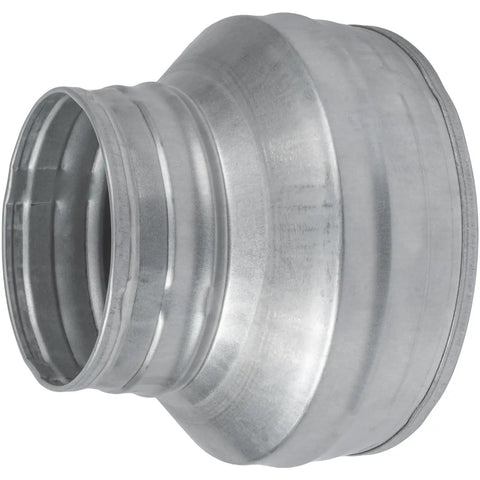 6 To 4 Inch Round Duct Reducer Male Fit Galvanized Steel Duct Increaser For Ventilation Systems Heating And Cooling Dryer Duct And Dryer Vent Hose Connector Easy Inside Duct Installation, 6in to 4in galvanized steel reducer