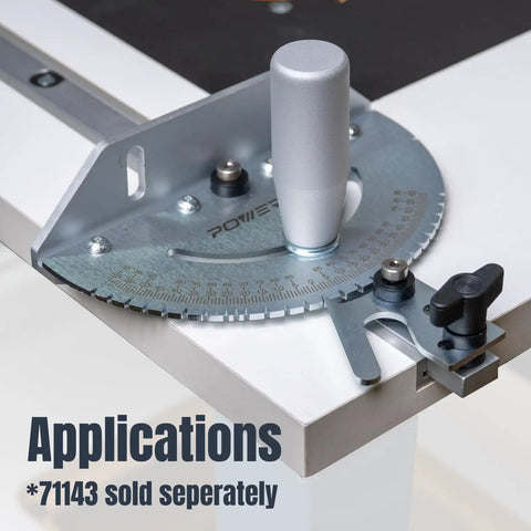 Built Like A Tank Benchtop Router Table With Steel Stand And Adjustable Fence Featuring Roomy MDF Top and precise angle guide.