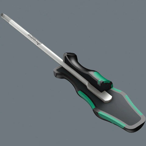 Torx HF Screwdriver With Holding Function For Torx Screws TX 8 x 60 mm, ergonomic Kraftform handle, Czech Republic origin, side view