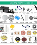 Kickass Heavy Duty Bench Buffer Polisher Slick Multifunction Tabletop Polishing Jade Carving Drill Rig With Juiced 2500w Motor Precision Chuck tools and accessories set