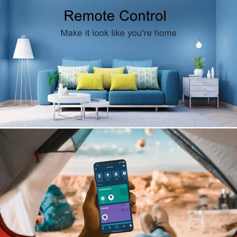 Alexa Only Smart Plug Duo With One Tap Setup And Voice Control, Remote Access, Timer And Schedule, Grouping, Bluetooth Mesh Outlet, Echo Required, No App Needed, 2 Pack