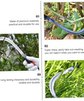 Lightweight Garden Mower And Reaping Tool Set Of Two With Comfortable Grip For Weeding And Harvesting, cutting branches and grass