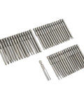 Ultimate 50-Piece HaloVerde Magnetic Driver Bit Kit With Extra Long Security Bits, Heavy Hex Torx Spline Tools For Precision Screwdriver Work On Any Project, 50 vanadium bits