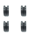 4 Pack Tile Saw Table Roller Replacement For Ridgid R4030 R4030S 7 Inch Saw OEM Equivalent Durable Black Parts