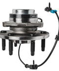 RWD Front Wheel Bearing Hub Assembly With ABS For 99-06 Chevy Silverado Sierra 1500, 00-06 Suburban 1500, 6 lug with wire