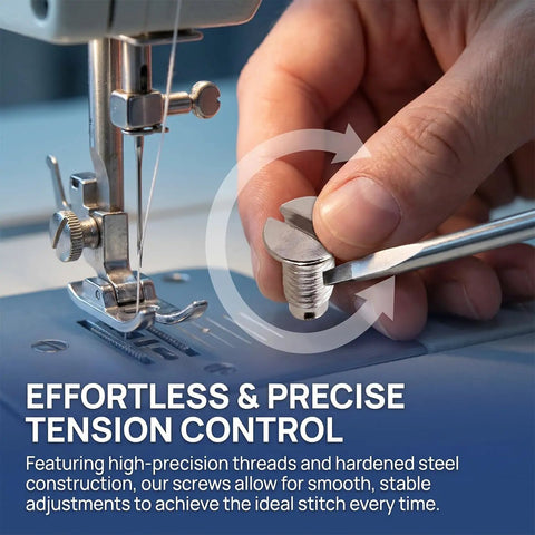 20 Pack TP Style Needle Plate Screws For Sewing Machines Replacement Hardware For Single Needle Units on sewing machine