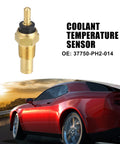 Professional Engine Coolant Temperature Sensor Water Temp Sender for Honda Accord Civic CRV Prelude, brass construction, OE 37750-PH2-014.