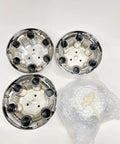Chrome Center Caps Set Of 4 For 6 Lug 1500 Painted Steel Wheels 16 Inch Or 17 Inch Fits Chevy Silverado GMC Sierra Safari Savana Center Covers For Steel Rims