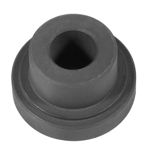 Top view of gray M8 cam inner camshaft bearing installer tool, cylindrical with central bore