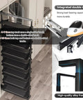 Heavy Duty Vertical Pull Out Shoe Rack With Slick Glide Sliding Trays For Hassle Free Casual Kick Keeper Setup And Clutter Free Closet Organized Smart Home Upgrade showing integrated double rail and adjustable trays.