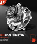 Rear Wheel Bearing And Hub Assembly 5 Lug Compatible With Honda Civic 2006 2011 EX Si EX L And Acura CSX 2006 2011 Heavy Duty