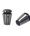 2 Pack ER11 Spring Collet One Quarter Inch High Precision Collet Chuck for CNC Router Milling Machine, alloy steel construction.