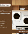 Hassle Free Compact Countertop Washer And Dryer Combo With Smart One Touch Settings and Soft Spin Cycles in a modern kitchen space.