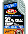 Rear Main Seal Repair For Cars And Trucks, 16.9 Oz, Seals Rear Main, Timing Cover, Cam Seal, And Other Oil Leaks, Add Entire Bottle To Engine Crankcase For Stronger Stop Leak Performance. bottle front label
