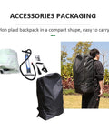 Nylon plaid backpack and accessories for Inflatable Wing Foil Kite For Kitesurfing And Windsurfing 4 Point 2 Square Meters