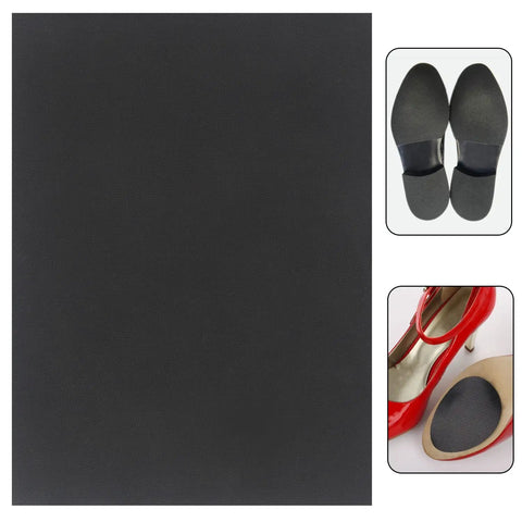 Beefy 2.2Mm Rubber Sole Pad For Shoes Black Free Cutting Repair Sheet Abrasion Resistant Heel Patch For Women And Men
