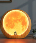 Moon Lamp Night Light Mood Lighting For Living Room Romantic Full Moon Glow With Touch Control Mr And Mrs Signs For Wedding