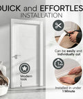 Vellure white door draft stopper for bottom of door; Amazon door sweep for weather sealing