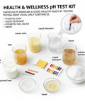 All Purpose Litmus Paper 1-14 Acid Test Strips Kit, Ten Pack for testing liquids like milk, lemon juice, detergent, and sweat.