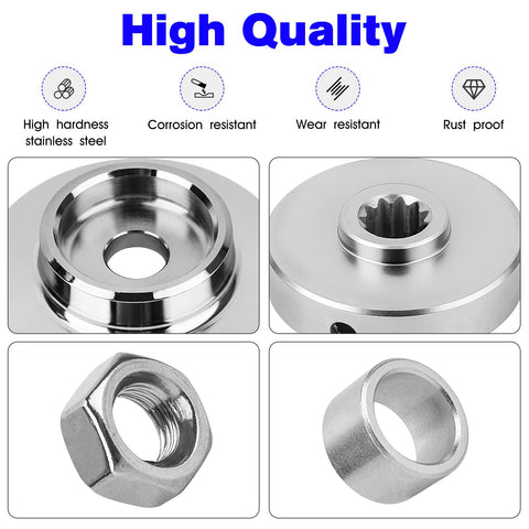 High quality stainless components for Trimmer Blade Kit Hardware For SRM 225 Brush Cutter Conversion, Replacement Attachment