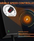 Stepless speed control for 4 Inch Inline Duct Fan With 130 CFM Airflow And Low Noise Energy Saving Ventilation Booster