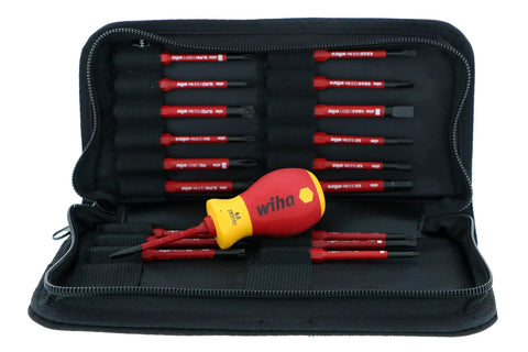 Insulated SoftFinish SlimLine 20 Piece Blade Set Built For Any Gig With Slotted 3.0 3.5 4.0 5.5mm Phillips 1 2 Xeno SL PH