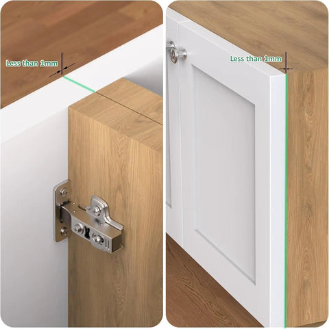 50 Pack 25 Pairs Inset Soft Close Cabinet Hinges Clip On Plate 45 To 110 Degrees Frameless European Cabinet Door Hinge 3D Adjustable Silent Self Closing on cabinet
