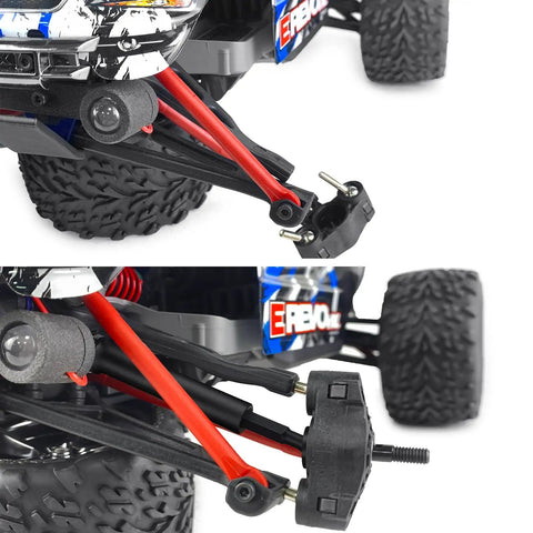 Hard Steel CVD Drive Shafts Set For One Sixteenth TRX E Revo Summit RC Beefed Up Front And Rear Axles Upgrade Ultra Durable Smooth Power Transfer Precision Drive Shaft Replacement Parts
