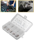 120 Piece E Clip Circlip Retaining Ring Set In 304 Stainless Steel For Shafts Gears And Pulleys With Storage Box M1.5 To M10