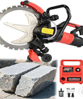 Hella Tough 8980W Electric Concrete Circular Saw And Wall Chaser Machine With 3000Rpm Pure Copper Motor Automatic Cooling System 11.8 Inch blade and cutting stones.