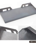 Five Sixteenth Inch Skid Steer Mount Plate Quick Attach Loader Plate for Kubota Bobcat Tractors with welding edges detail