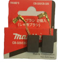 Step Up Your Shop Game With These Top Shelf Carbon Brush Replacement Sets For Makita Cb325 Two Pack Heavy Duty Power Tool Parts, featuring two carbon brushes. 