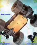 Beast Speed 60KPH 1:14 Scale RC Truggy 4x4 Off Road Remote Control Truck Waterproof Electric Car With 2S Battery metal chassis view